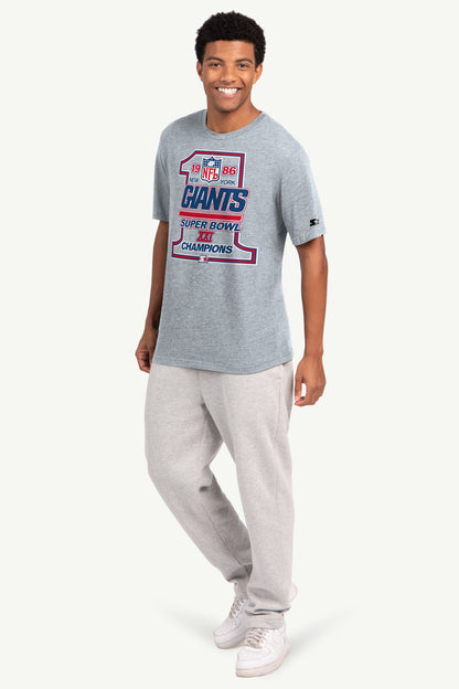 Starter MENS NEW YORK GIANTS 40TH ANNIVERSARY T SHIRT