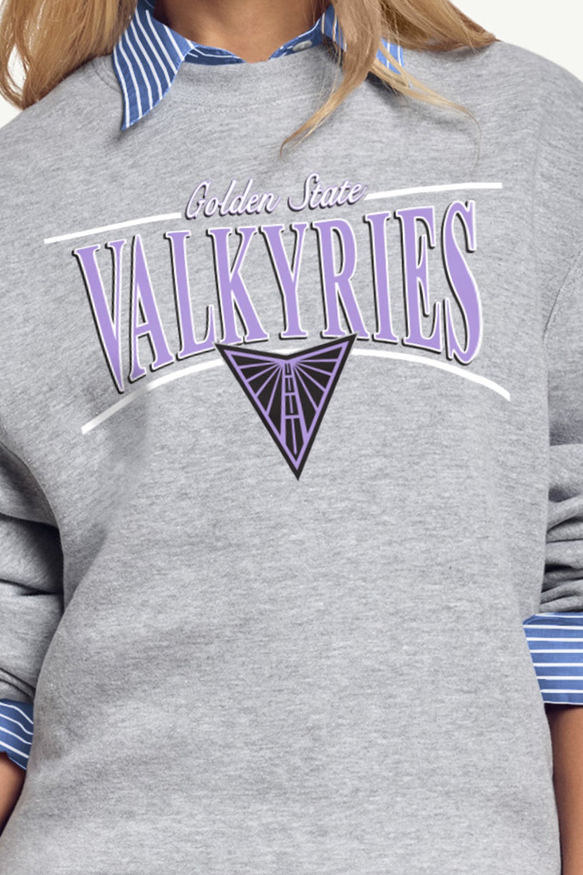 Starter WOMENS WNBA GOLDEN STATE VALKYRIES ARCH SWEATSHIRT