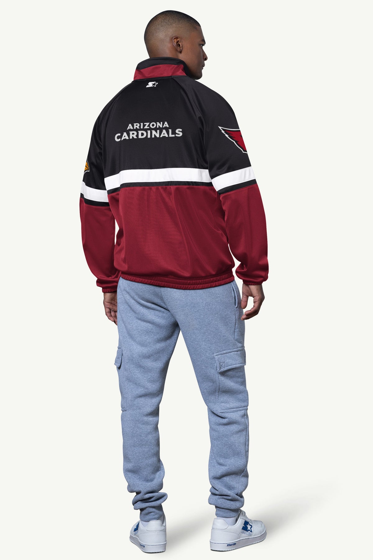 Starter MENS ARIZONA CARDINALS VETERAN TRACK JACKET