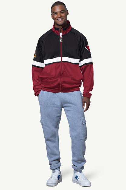 Starter MENS ARIZONA CARDINALS VETERAN TRACK JACKET