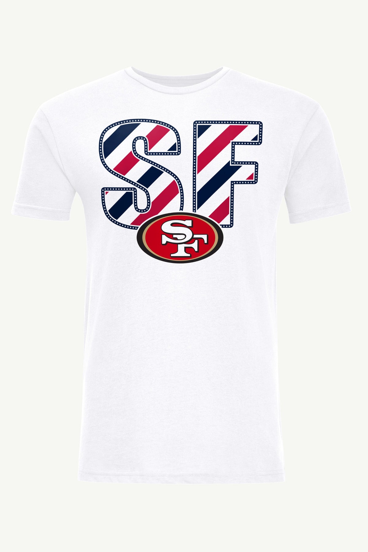 Starter MENS SAN FRANCISCO 49ERS STARS AND STRIPES T SHIRT