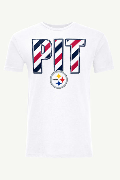 Starter MENS PITTSBURGH STEELERS STARS AND STRIPES T SHIRT