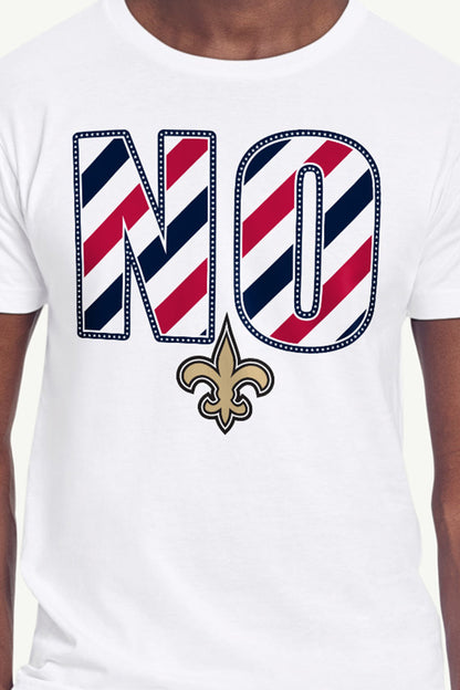 Starter MENS NEW ORLEANS SAINTS STARS AND STRIPES T SHIRT