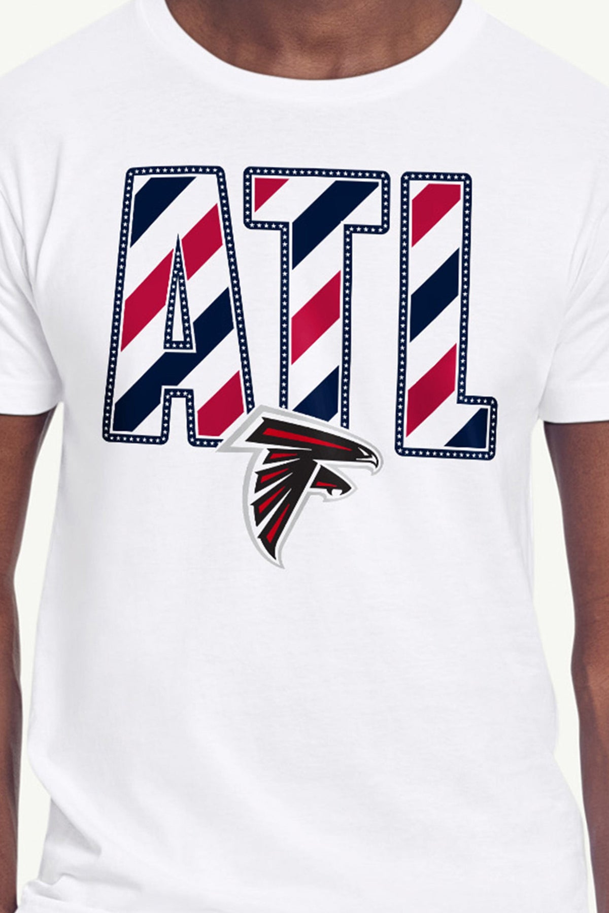 Starter MENS ATLANTA FALCONS STARS AND STRIPES T SHIRT