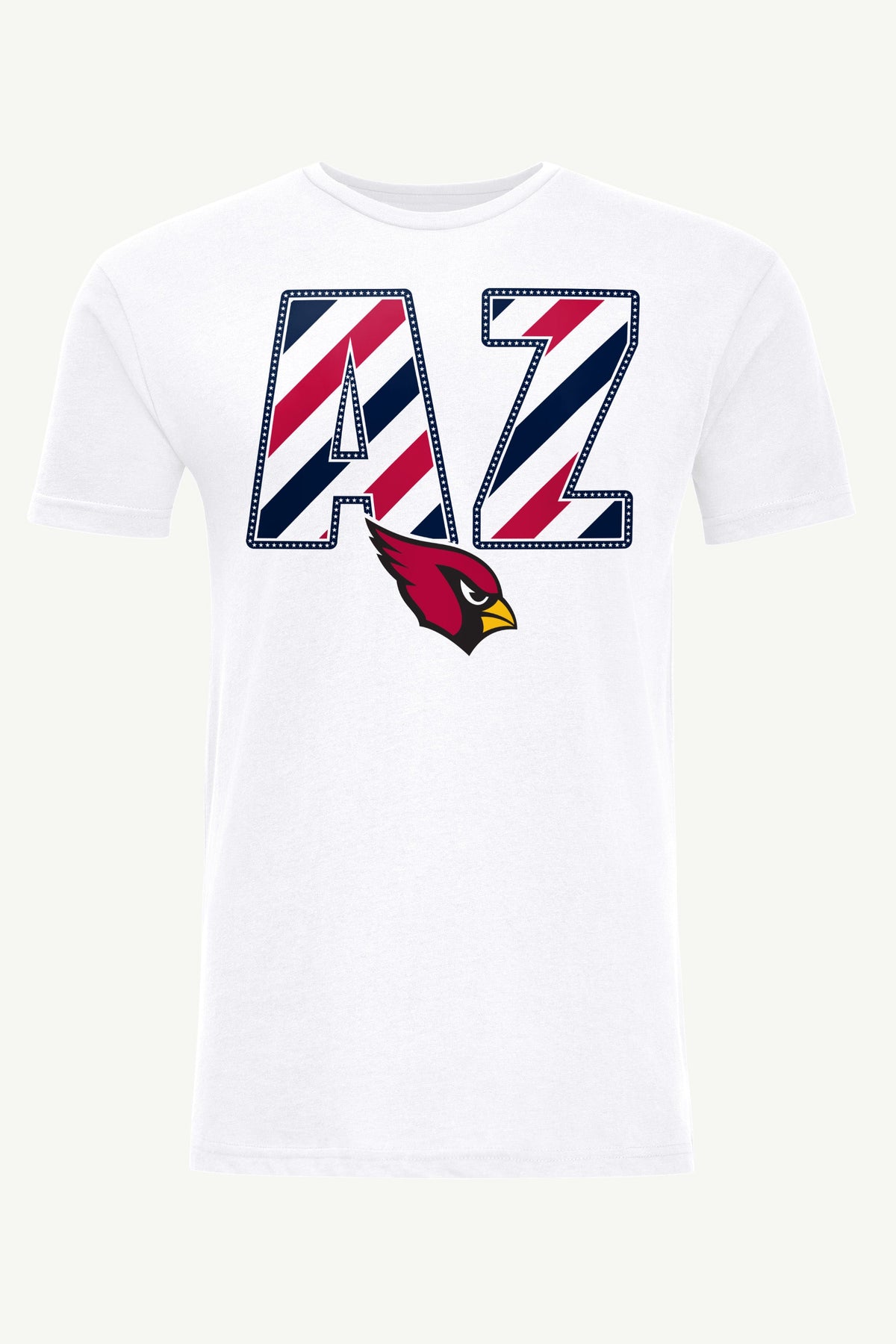 Starter MENS ARIZONA CARDINALS STARS AND STRIPES T SHIRT