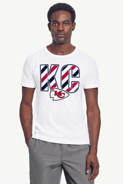Starter MENS KANSAS CITY CHIEFS STARS AND STRIPES T SHIRT