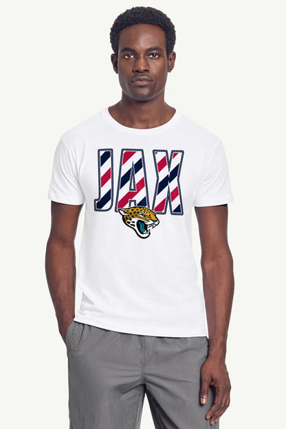Starter MENS JACKSONVILLE JAGUARS STARS AND STRIPES T SHIRT