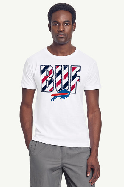 Starter MENS BUFFALO BILLS STARS AND STRIPES T SHIRT