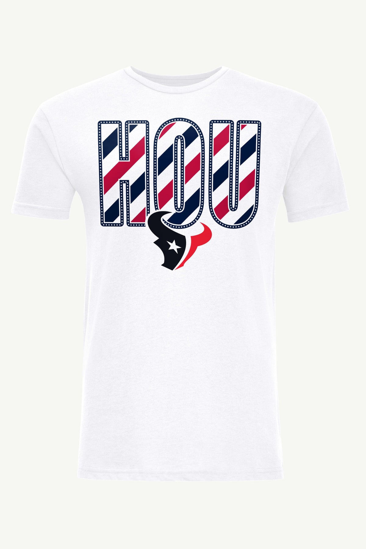 Starter MENS HOUSTON TEXANS STARS AND STRIPES T SHIRT