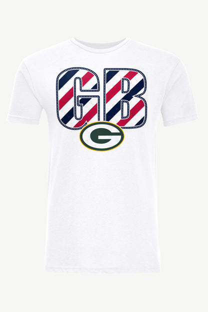 Starter MENS GREEN BAY PACKERS STARS AND STRIPES T SHIRT