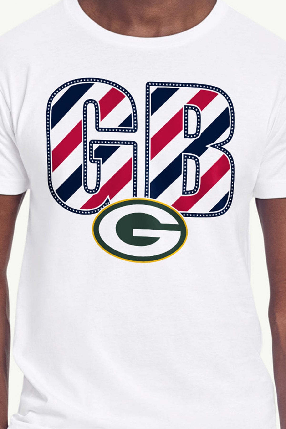 Starter MENS GREEN BAY PACKERS STARS AND STRIPES T SHIRT