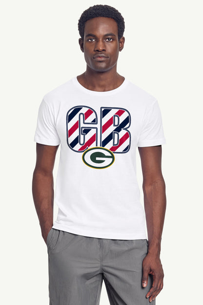 Starter MENS GREEN BAY PACKERS STARS AND STRIPES T SHIRT