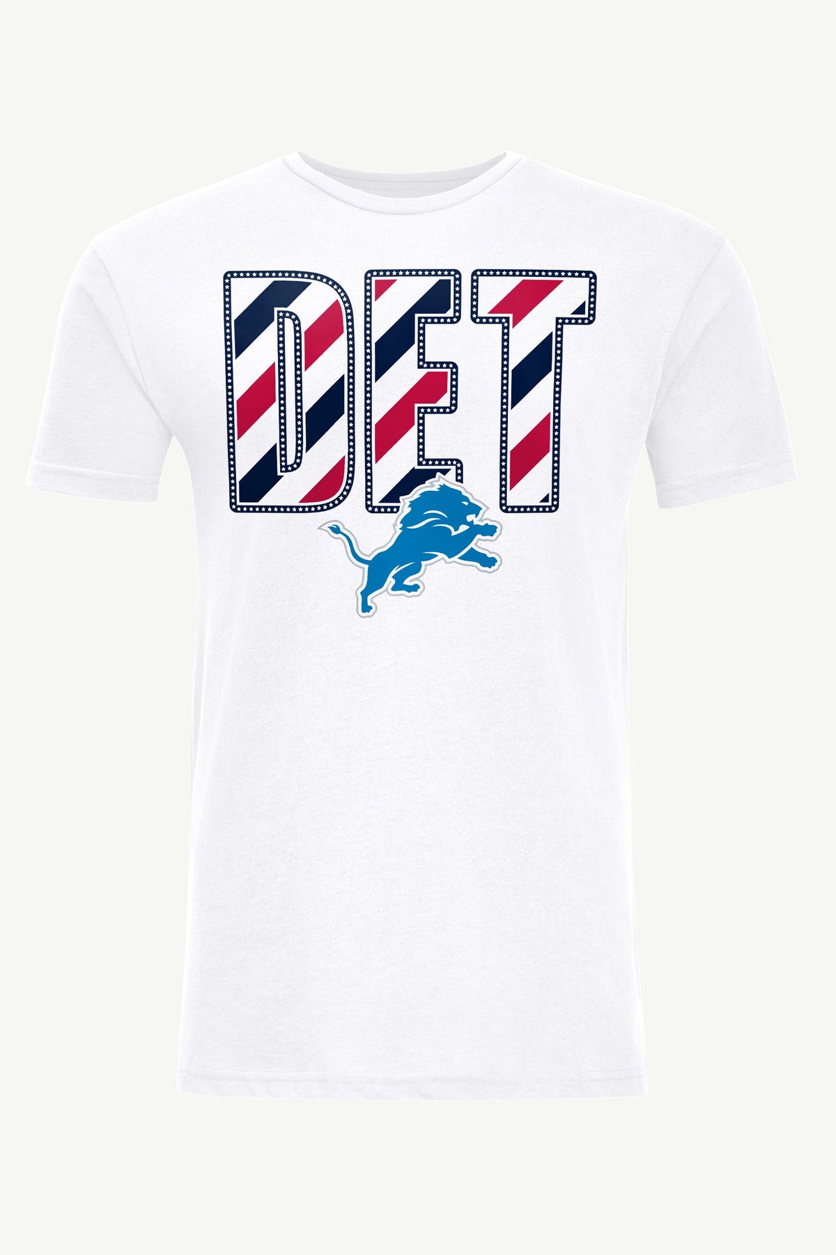 Starter MENS DETROIT LIONS STARS AND STRIPES T SHIRT