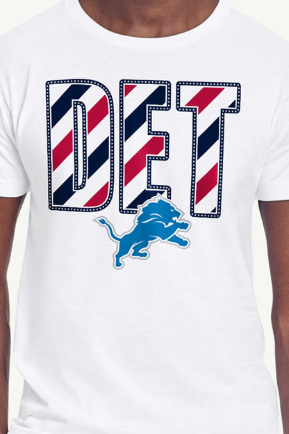 Starter MENS DETROIT LIONS STARS AND STRIPES T SHIRT