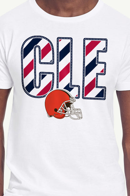 Starter MENS CLEVELAND BROWNS STARS AND STRIPES T SHIRT