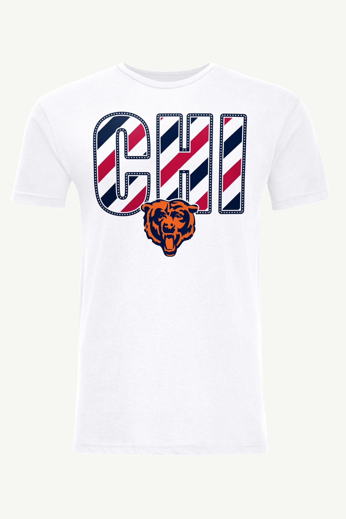 Starter MENS CHICAGO BEARS STARS AND STRIPES T SHIRT