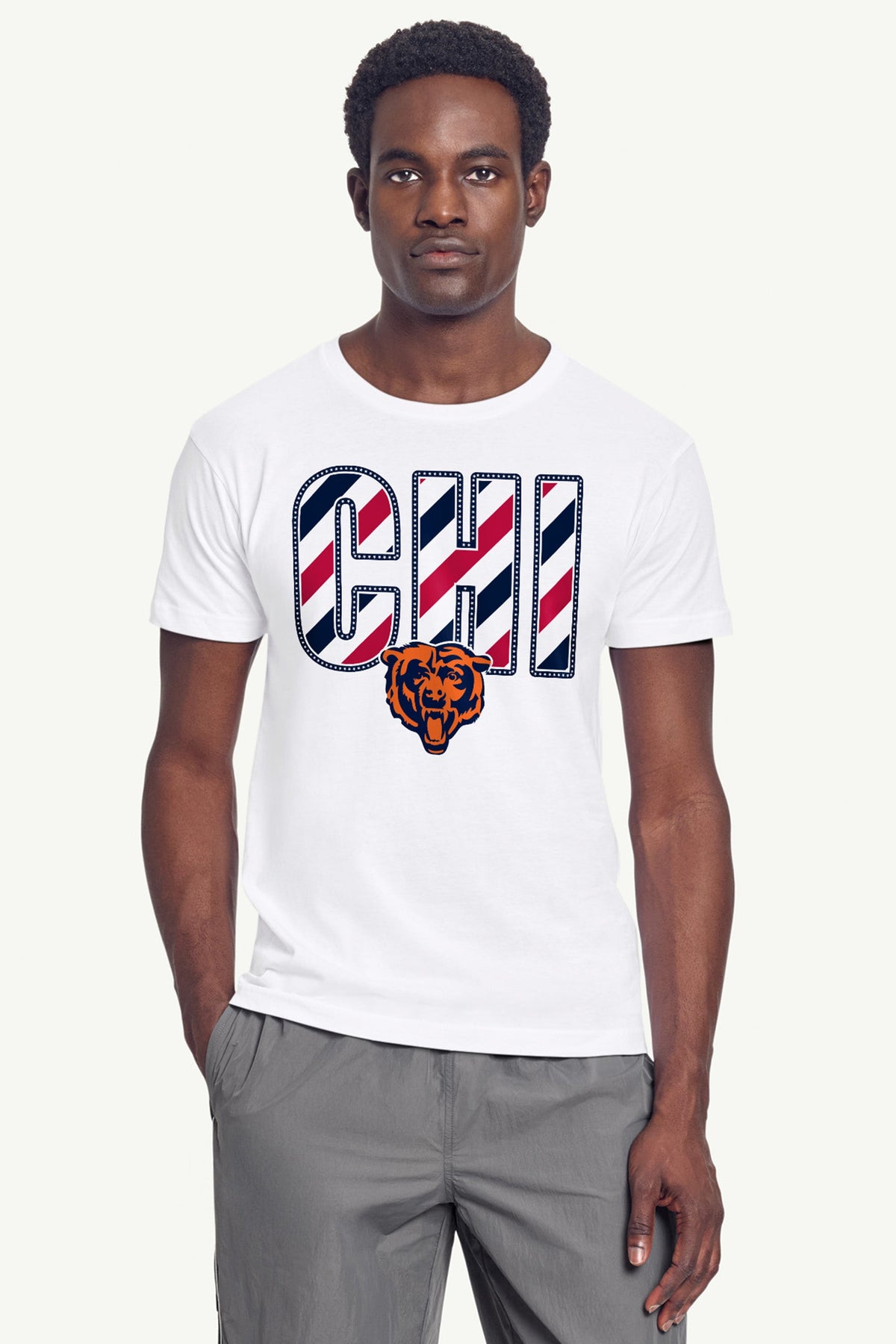 Starter MENS CHICAGO BEARS STARS AND STRIPES T SHIRT