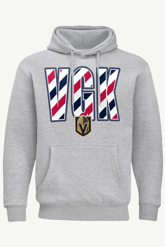 Starter MENS VEGAS GOLDEN KNIGHTS STARS AND STRIPES HOODIE