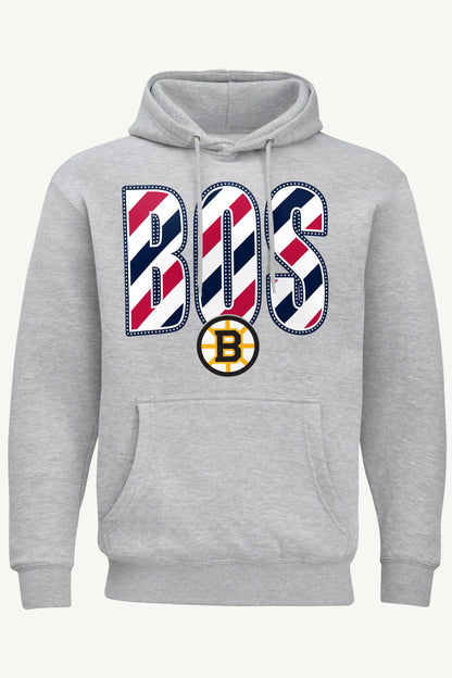 Starter MENS BOSTON BRUINS STARS AND STRIPES HOODIE