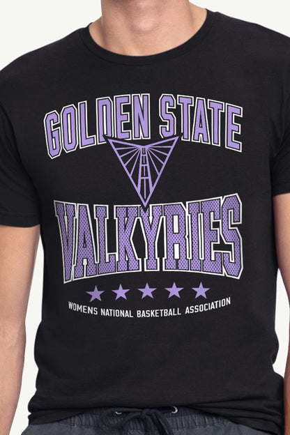 Starter MENS WNBA GOLDEN STATE VALKYRIES CENTER SQUEEZE T SHIRT
