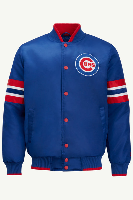 Starter MENS CHICAGO CUBS SATIN JACKET