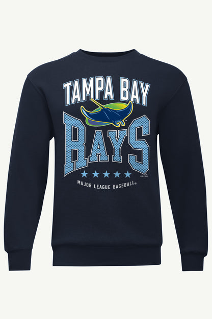 Starter MENS TAMPA BAY RAYS CENTER SQUEEZE SWEATSHIRT