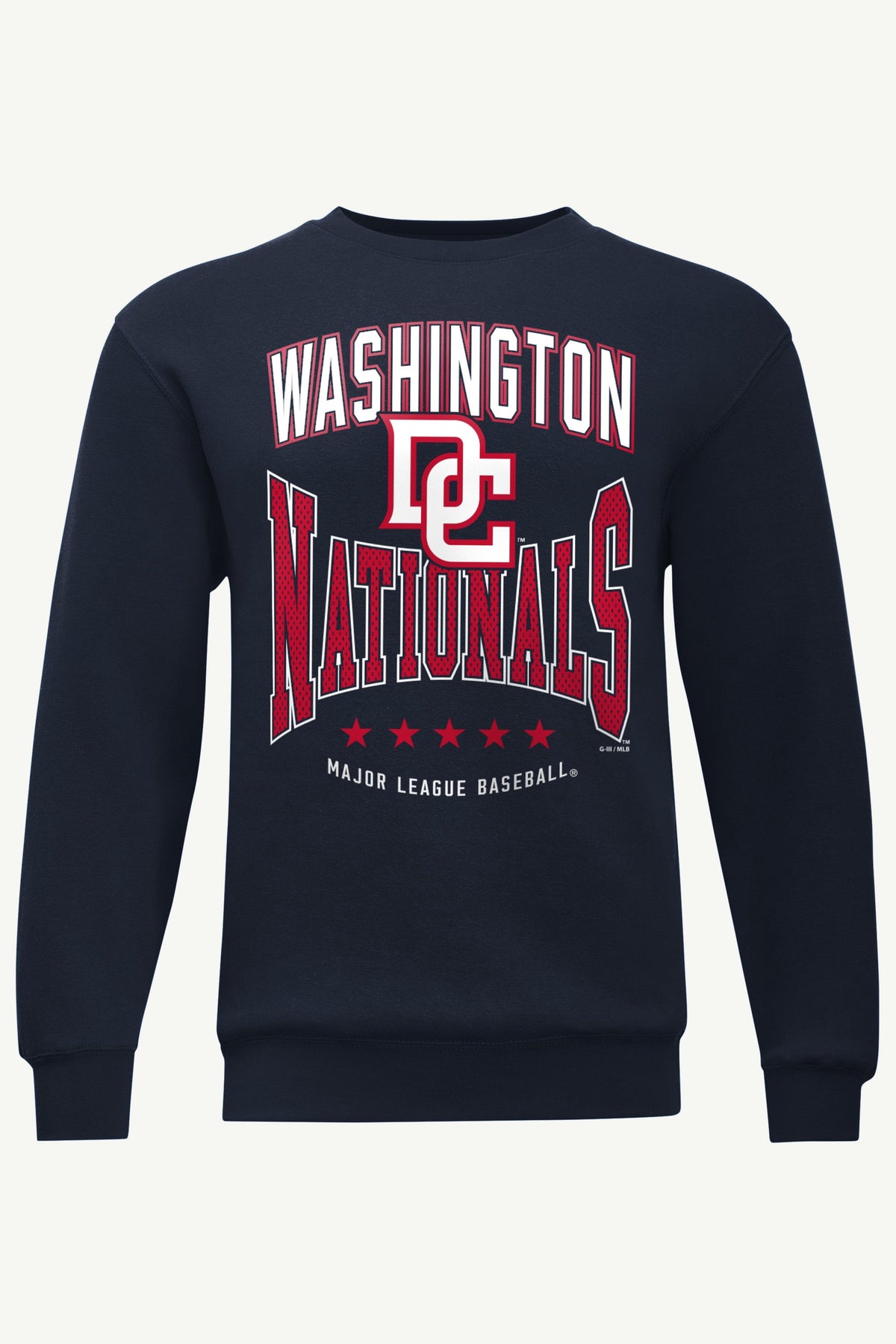 Starter MENS WASHINGTON NATIONALS CENTER SQUEEZE SWEATSHIRT