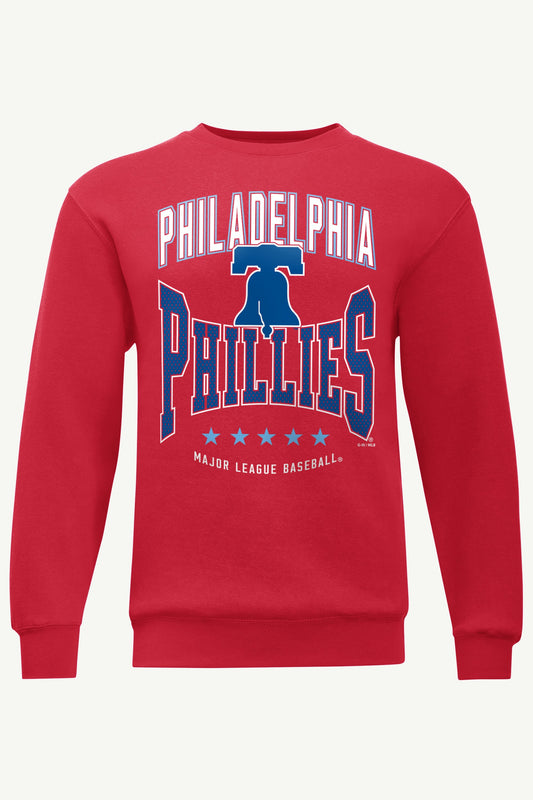 Starter MENS PHILADELPHIA PHILLIES CENTER SQUEEZE SWEATSHIRT