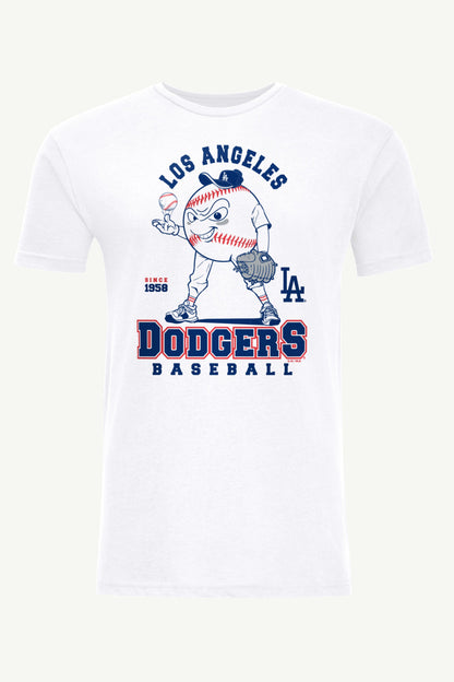 Starter MENS LOS ANGELES DODGERS BASEBALL CHARACTER SHORT SLEEVE T SHIRT