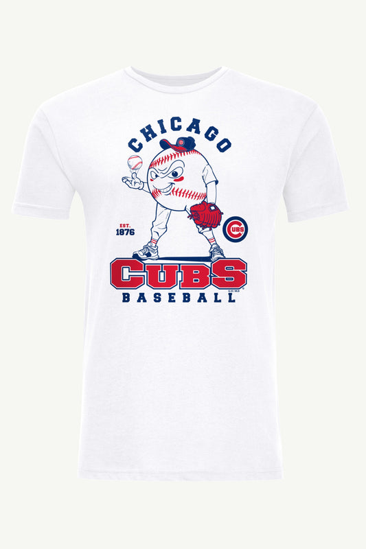 Starter MENS CHICAGO CUBS BASEBALL CHARACTER SHORT SLEEVE T SHIRT