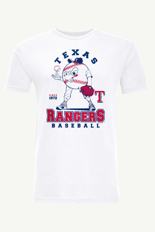 Starter MENS TEXAS RANGERS BASEBALL CHARACTER SHORT SLEEVE T SHIRT