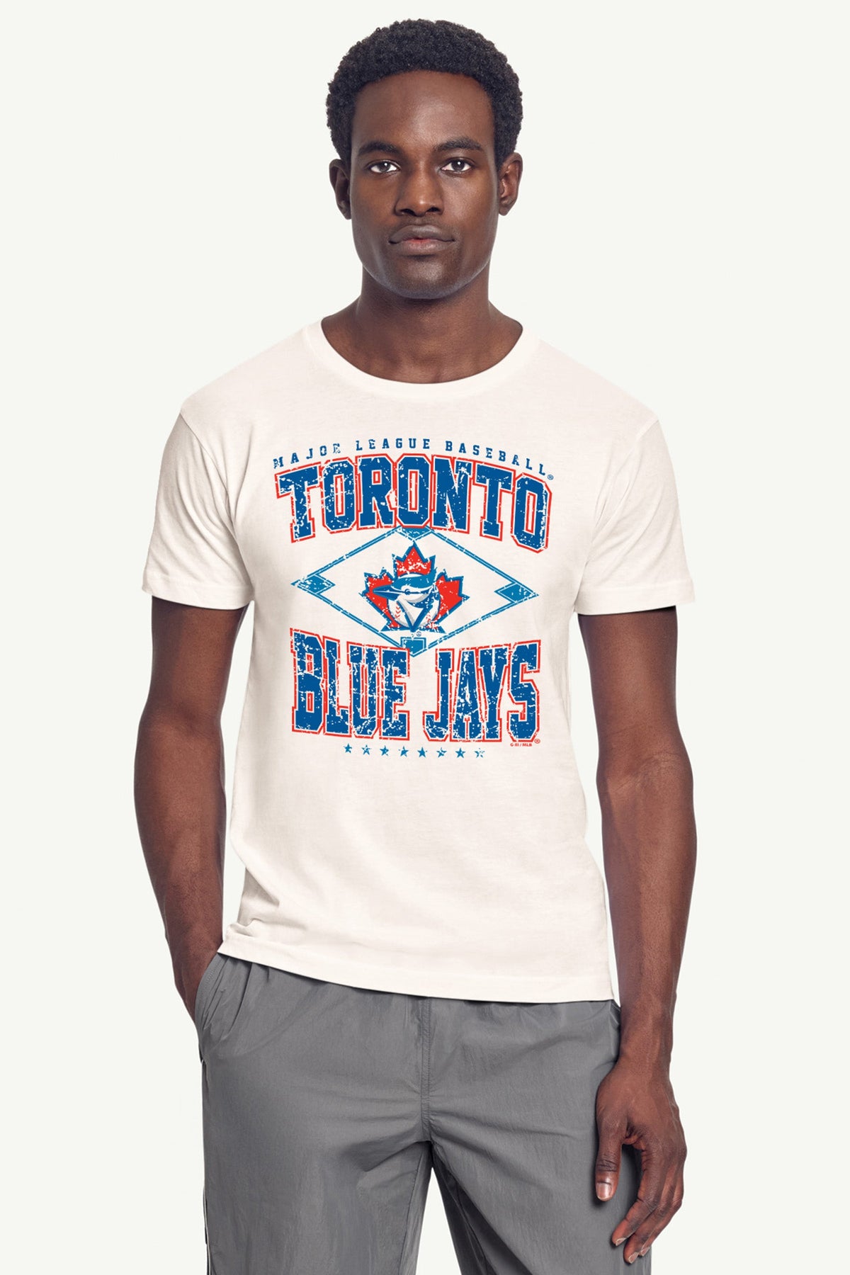 Starter MENS TAMPA BAY RAYS DISTRESSED COOPERSTOWN DIAMOND SHORT SLEEVE T SHIRT